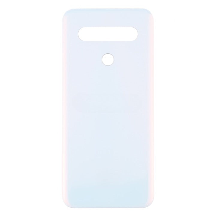 Back Glass Panel For LG Q61 White - EGFix Back Glass Panel For LG Q61 White - EGFix